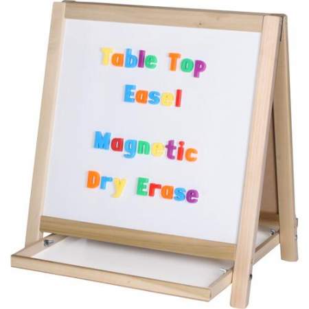 Flipside Chalkboard/Magnetic Board Table Easel (17306)