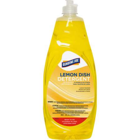 Genuine Joe Lemon Dish Detergent (99675CT)