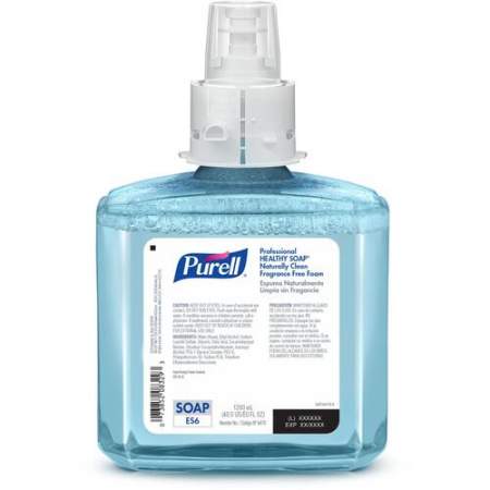 PURELL ES6 Naturally Clean Fragrance Free Foam Soap (647002)