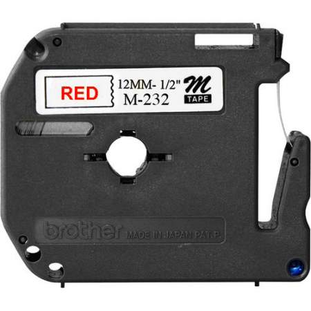 Brother P-touch Nonlaminated M Series Tape Cartridge (MK232BD)
