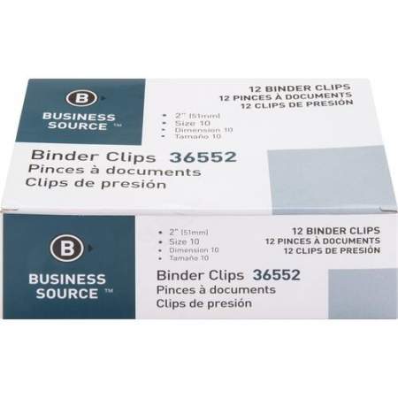 Business Source Fold-back Binder Clips (36552BD)