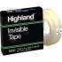Highland 1/2"W Matte-finish Invisible Tape (6200121296BX)