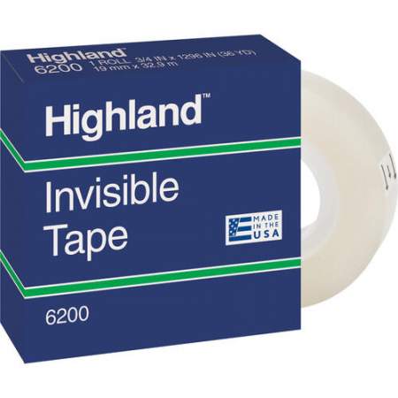 Highland 3/4"W Matte-finish Invisible Tape (6200341000BD)