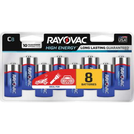 Rayovac Alkaline C Batteries (8148LKCT)