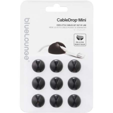 Bluelounge CableDrop Mini Cable Anchor for Small Cords (BLUCDMBL)