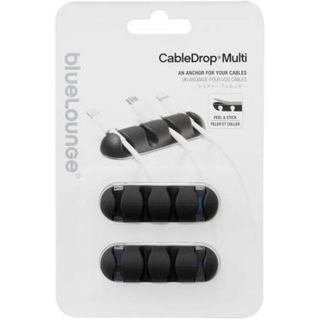 Bluelounge CableDrop Multi Cable Anchor for Multiple Cords (BLUCDMUBL)