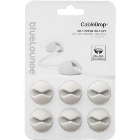 Bluelounge CableDrop Cable Anchors (BLUCDWH)