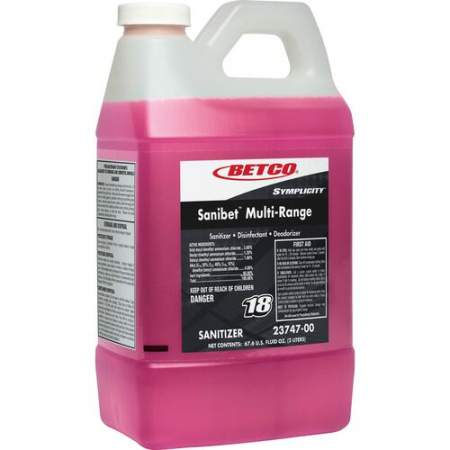 Betco SYMPLICITY SANIBET MultiRange Sanitizer (2374700)