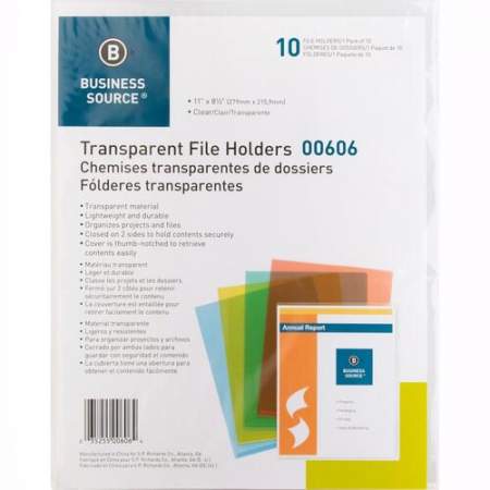 Business Source Letter File Sleeve (00606)