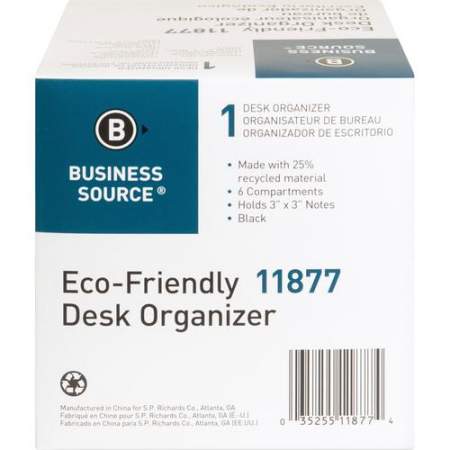 Business Source 5-compartment Desk Organizer (11877)