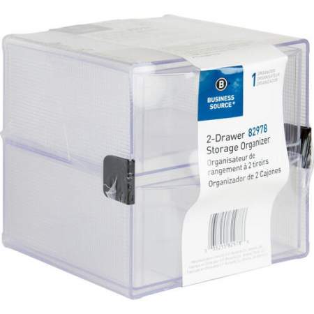 Business Source 2-drawer Storage Organizer (82978)