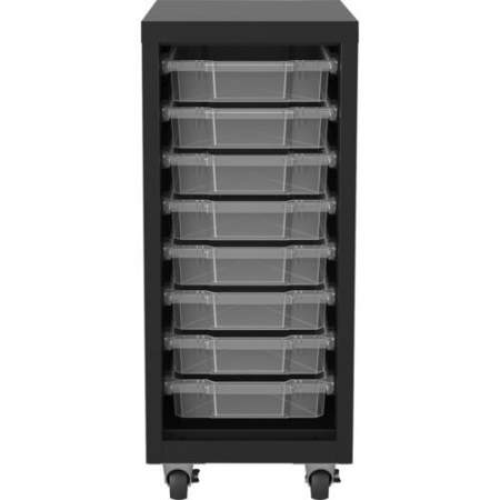 Lorell Pull-out Bins Mobile Storage Tower (71104)