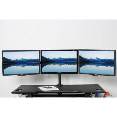 Lorell Active Office Mounting Arm for Monitor - Black (82018)