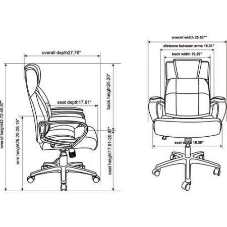 SOHO High-back Leather Executive Chair (41844)