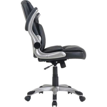 SOHO Flip Armrest Mid-back Leather Chair (81802)