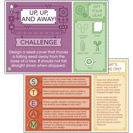 Carson-Dellosa Education Carson-Dellosa Education STEM Challenges Learning Cards (140350)