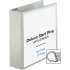 Business Source Deluxe Slant Ring View Binder (62469)