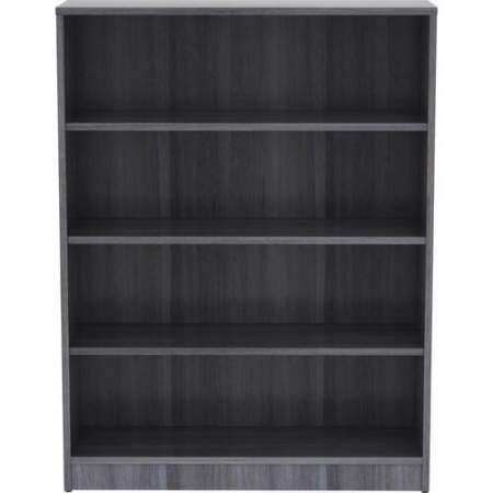 Lorell Weathered Charcoal Laminate Bookcase (69566)