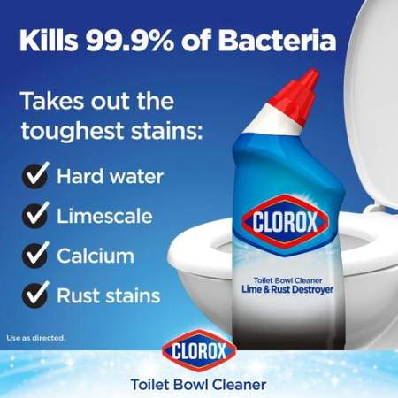 Clorox Toilet Bowl Cleaner, Tough Stain Remover (00275PL)