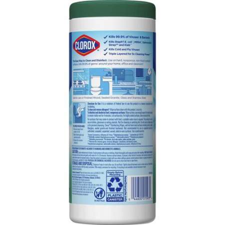 Clorox Disinfecting Cleaning Wipes - Bleach-Free (01593BD)