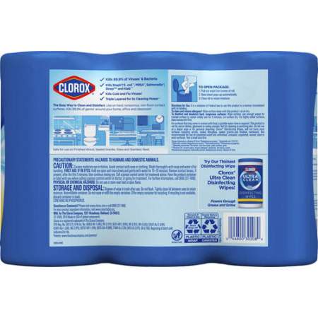 Clorox Disinfecting Wipes Value Pack, Bleach-Free Cleaning Wipes (30208PL)