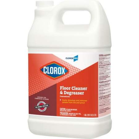 Clorox Commercial Solutions Professional Floor Cleaner & Degreaser Concentrate Refill (30892PL)