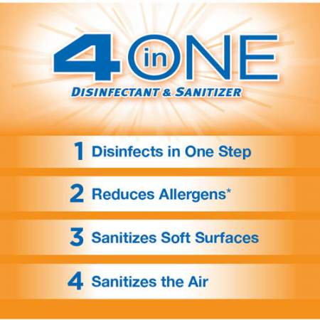Clorox Commercial Solutions 4-in-One Disinfectant and Sanitizer (31043PL)