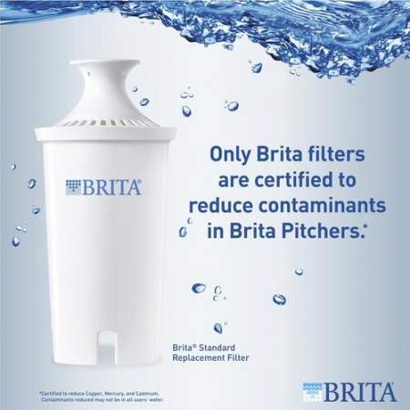 Brita Space Saver Water Filter Pitcher (35566PL)