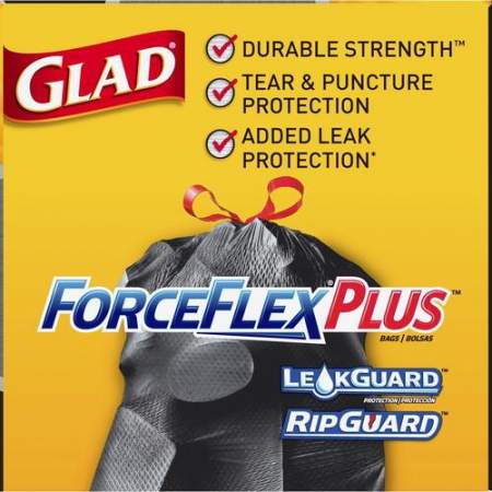 Glad ForceFlexPlus Drawstring Large Trash Bags (70359CT)