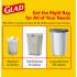 Glad ForceFlex Tall Kitchen Drawstring Trash Bags (78899PL)