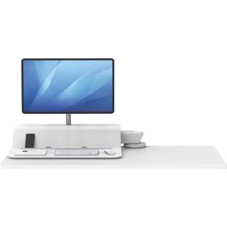 Fellowes Lotus RT Sit-Stand Workstation White Single (8081701)
