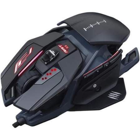 Mad Catz The Authentic R.A.T. Pro S3 Optical Gaming Mouse (MR03DCAMBL00)