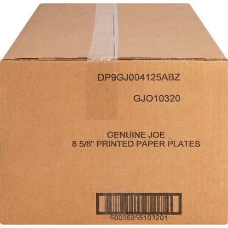 Genuine Joe Printed Paper Plates (10320CT)