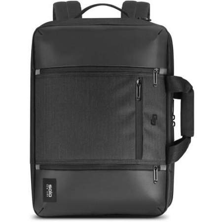 Solo Hybrid Carrying Case (Briefcase) for 15.6" Notebook - Black (GRV7024)