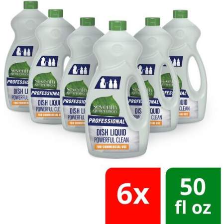 Seventh Generation Professional Dish Liquid Refill - Free & Clear (44719)