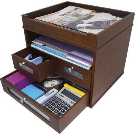 Victor Heritage Wood H5500 Tidy Tower Organizer