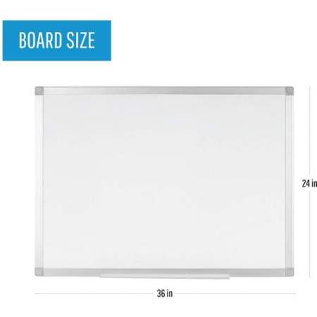 Bi-silque Ayda Steel Dry Erase Board (MA03759214)