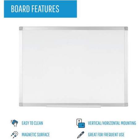 Bi-silque Ayda Steel Dry Erase Board (MA03759214)