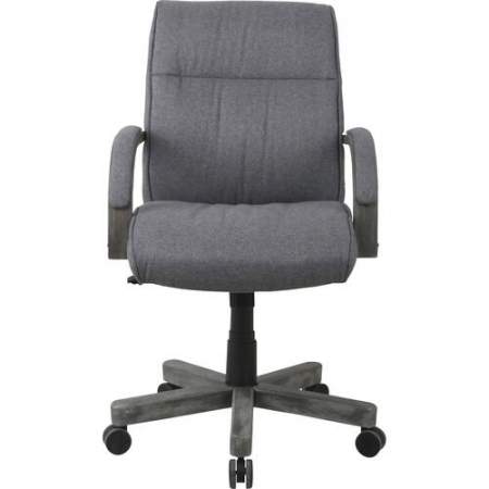 Lorell Gray Fabric High-Back Executive Chair (68569)