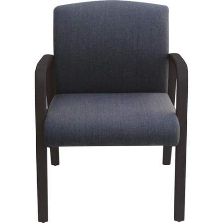 Lorell Gray Flannel Fabric Guest Chair (68559)