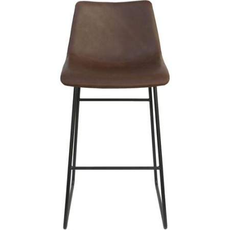 Lorell Mid-century Modern Sled Guest Stool (42958)