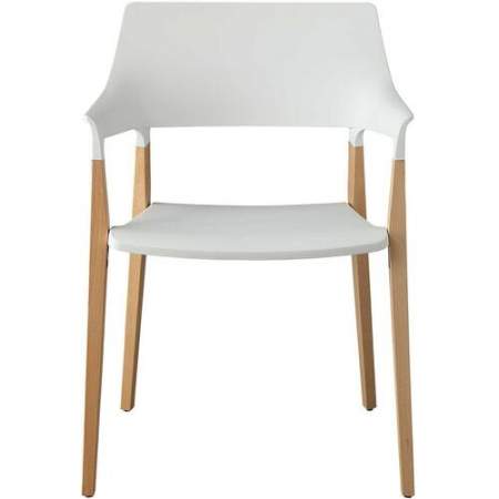 Lorell Wood Legs Stack Chairs (42960)
