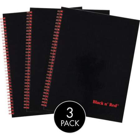 Black n' Red Hardcover Twinwire Business Notebook (400123488)