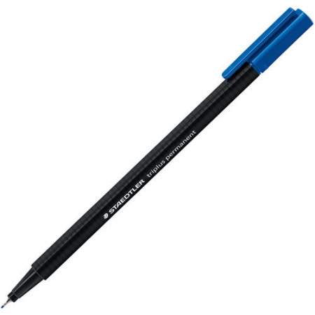 Staedtler 10 Triplus Permanent Multi-surface Pens (331SB10)