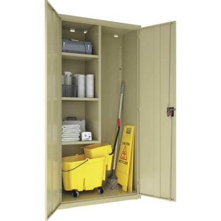 Lorell 4-shelf Steel Janitorial Cabinet (00017)