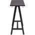 Safco Spark Teaming Table Standing-height Base (2401BL)