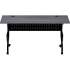 Lorell Charcoal Flip Top Training Table (59487)