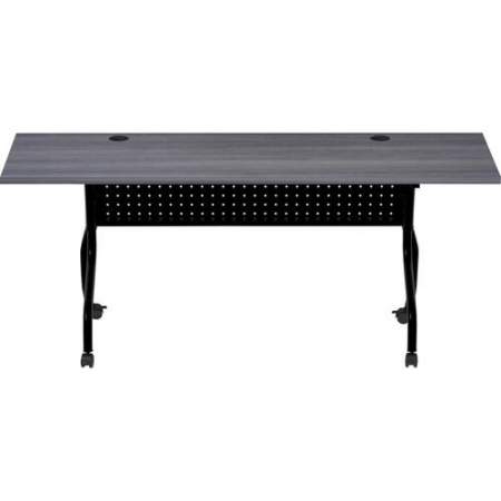 Lorell Charcoal Flip Top Training Table (59488)