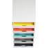 Durable VARICOLOR MIX 5 Drawer Desktop Storage Box, White/Multicolor (762527)