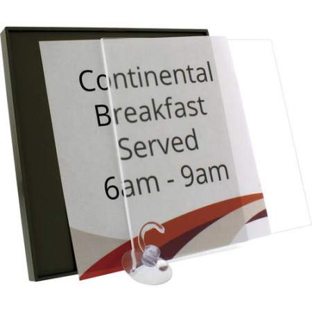Lorell Snap Plate Architectural Sign (02647)